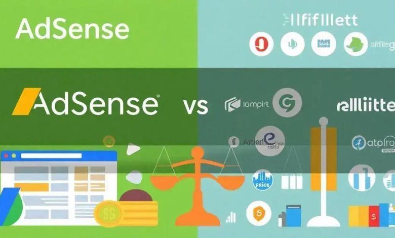 AdSense ou Afiliados? Comparação de Modelos de Monetização