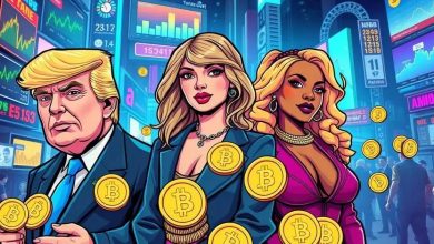 Trump Abre Caminho para Memecoins de Taylor Swift e Beyoncé