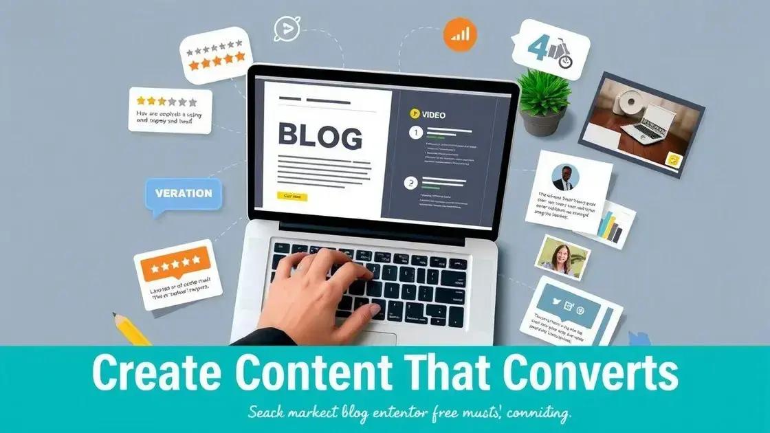 como criar conteúdo que converte