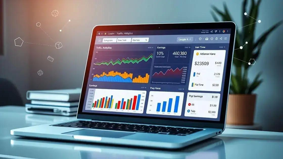 Como o algoritmo influencia a monetização no AdSense