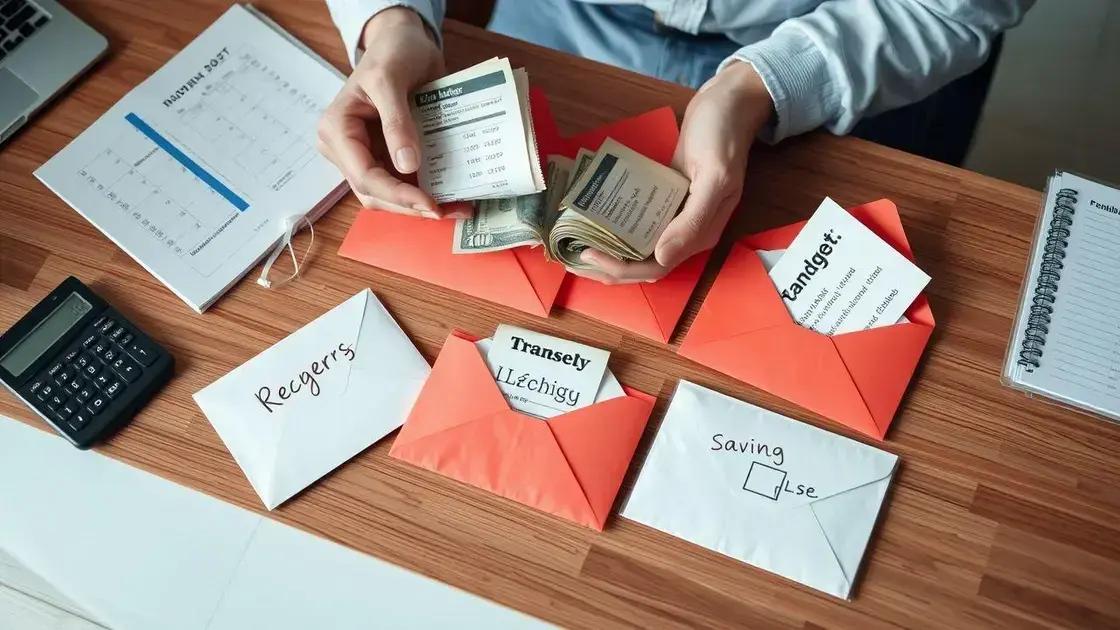 Como organizar seus gastos com envelopes