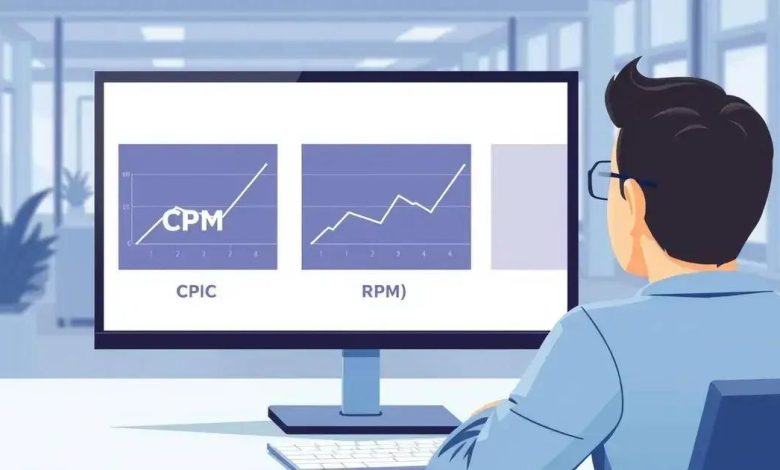 Diferença entre CPC, CPM e RPM no AdSense Explicada de Forma Simples