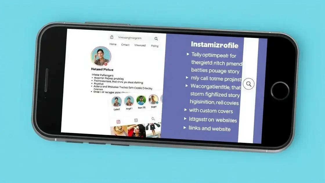 otimize seu perfil para ganhar visibilidade